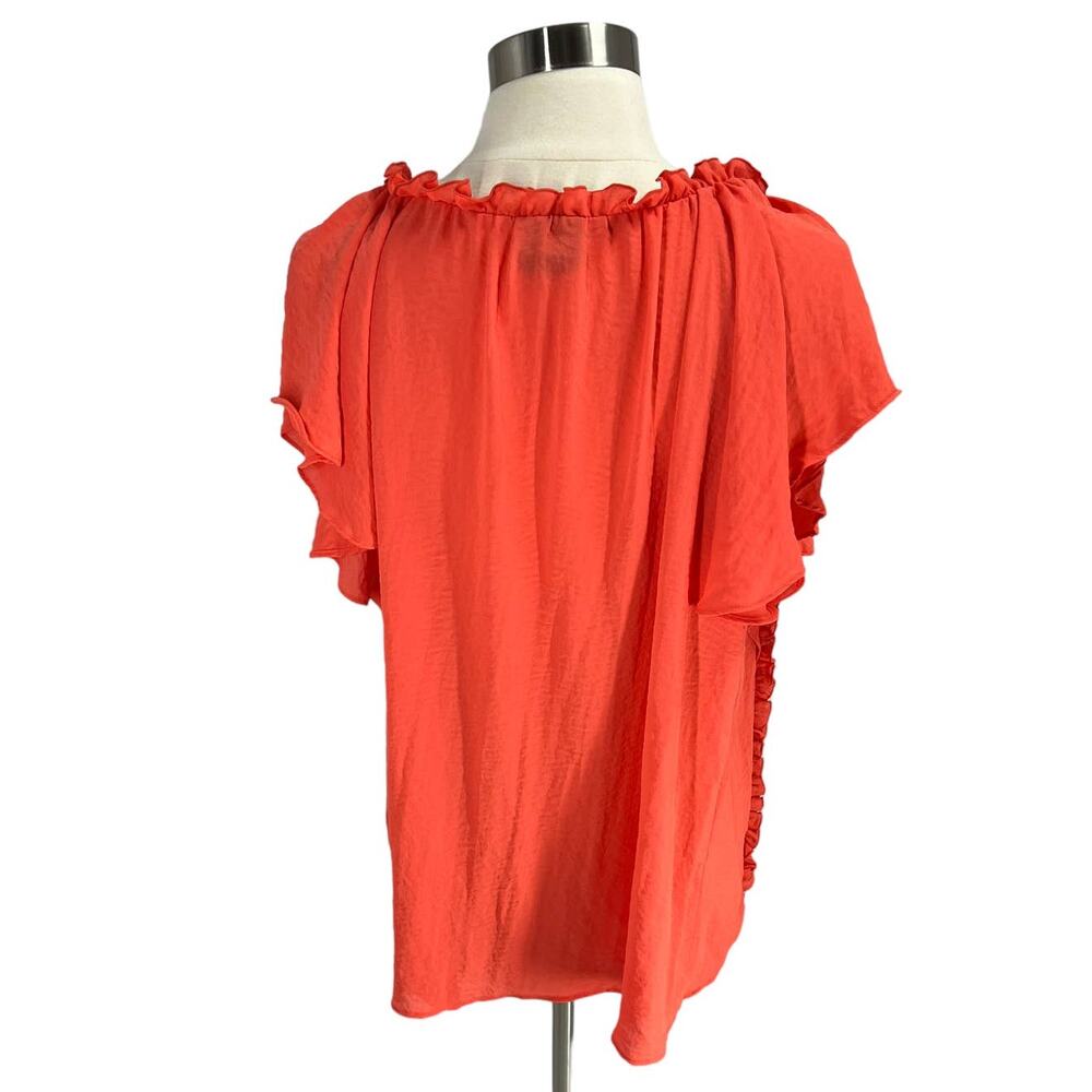 WORTHINGTON Ruffle Blouse SZ X-Large - Picture 4 of 11